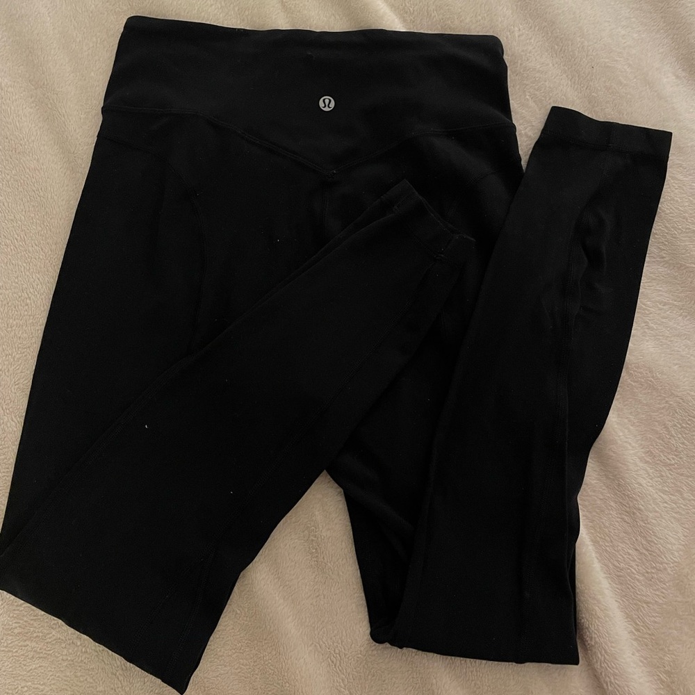 Lululemon Leggings Black 31”
